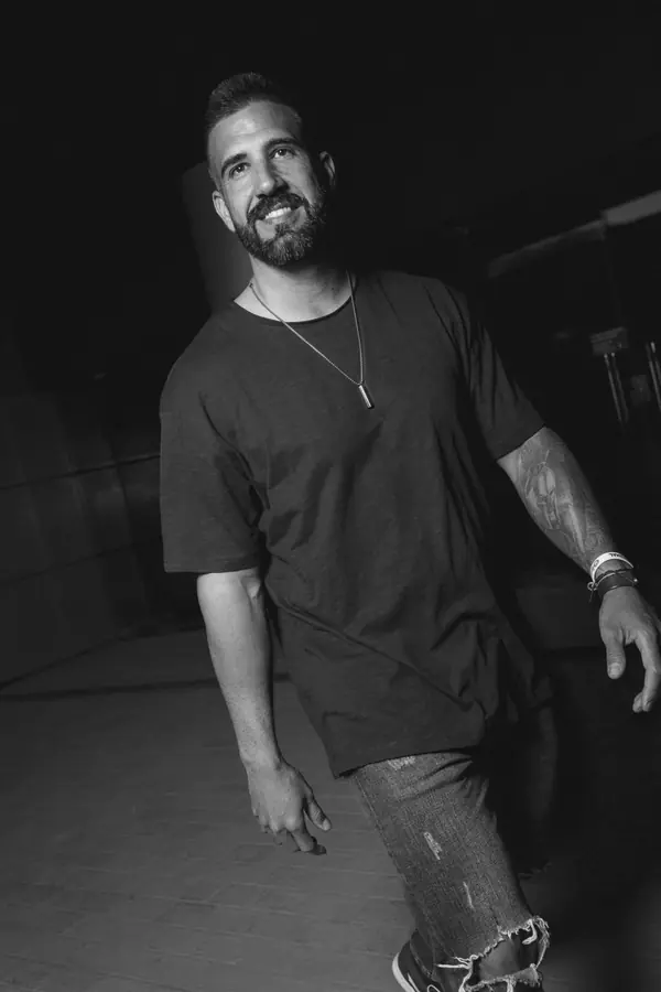 Armando Troya DJ · Backstage portrait